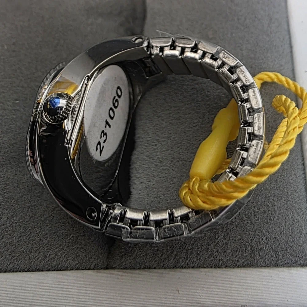 NEW Invicta Mini Angel Women's Ring Watch - 16.5mm, Steel (48946) #1078